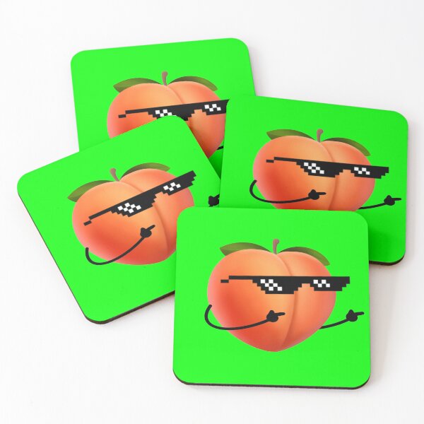 Item preview, THUG LIFE peach designed and sold by PinkShinyArt.
