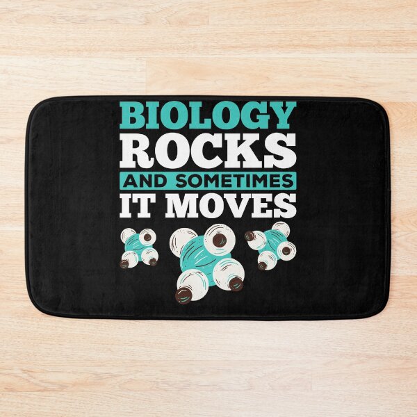 Item preview, Biology Rocks And Sometimes It Moves Microbioligy designed and sold by Shirtcaesar.