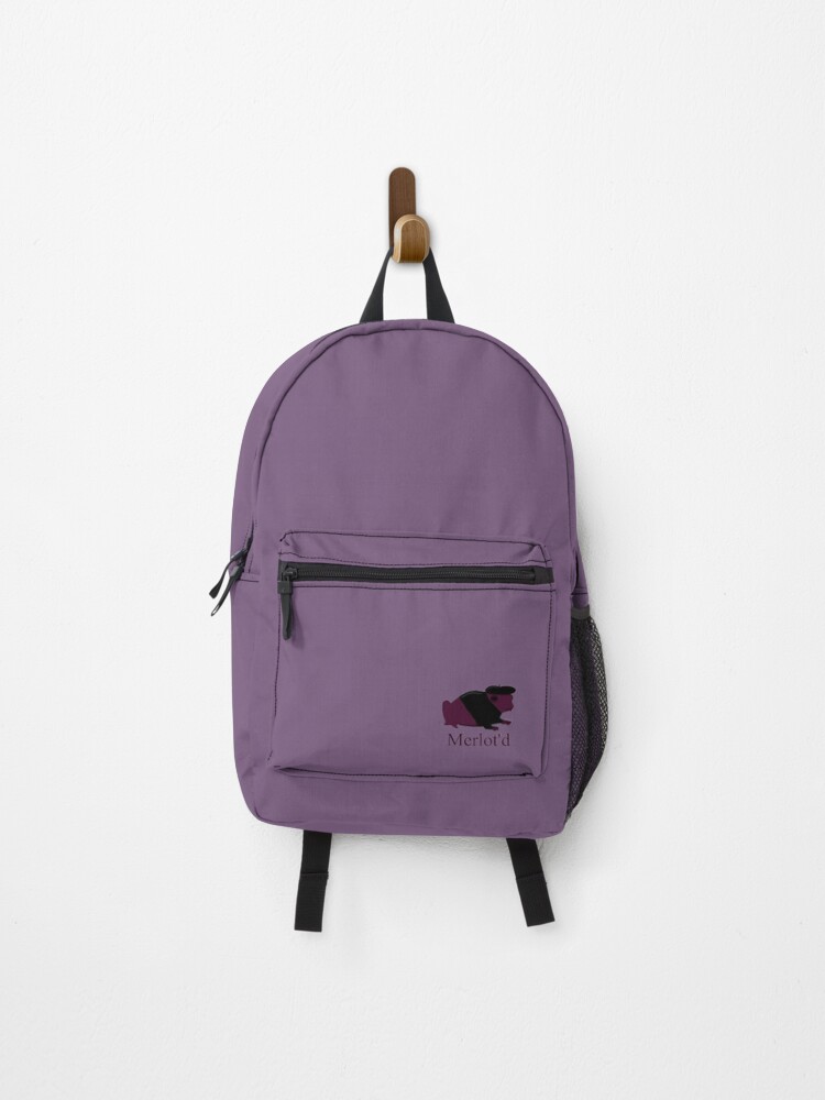 Thumbnail 1 of 3, Backpack, Merlot'd designed and sold by RancherToads.