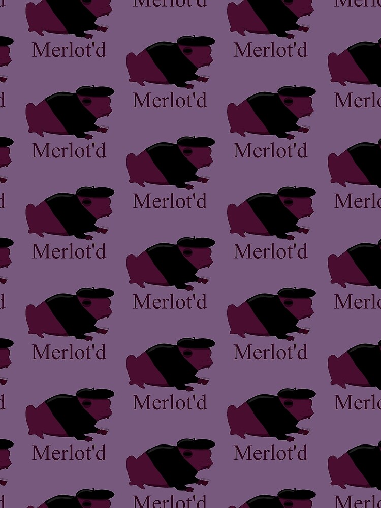 Thumbnail 3 of 3, Scarf, Merlot'd designed and sold by RancherToads.
