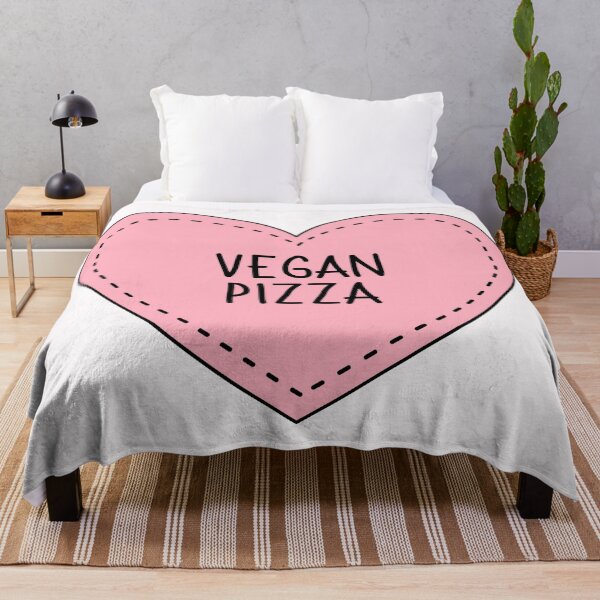 Item preview, Vegan Pizza Cute Pink Cottagecore Heart Italian Food designed and sold by cashewdays.