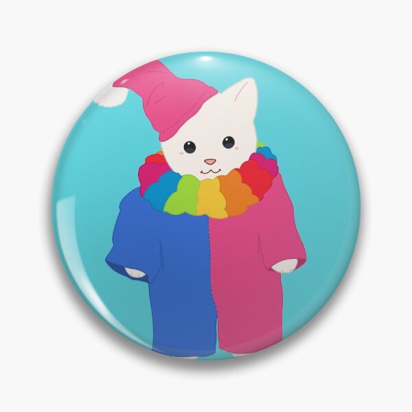 Item preview, Little Guy Clown Cat designed and sold by LittleGuyIrl.