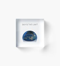 Sky Is The Limit Acrylic Block