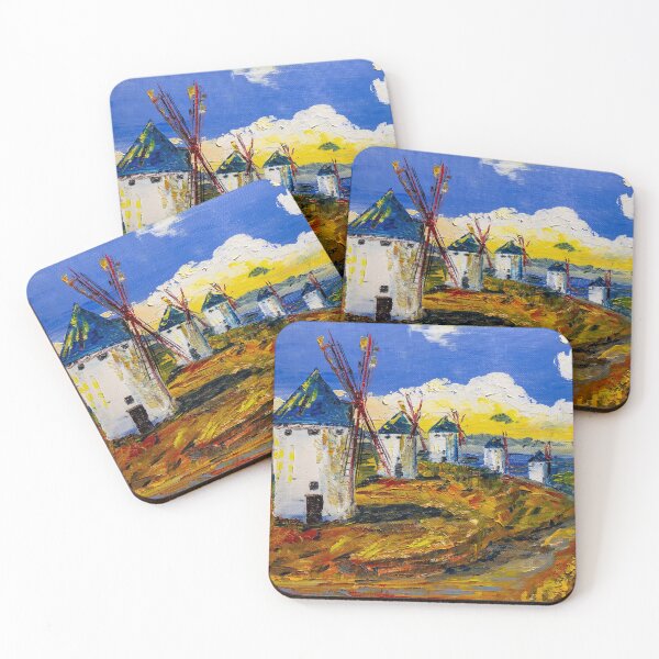 Item preview, Windmills of La Mancha designed and sold by Natalia_Shchip.