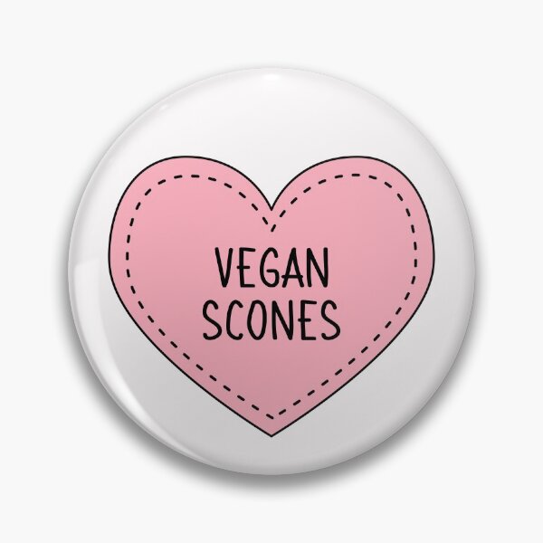Item preview, Vegan Scones Cute Pink Cottagecore Heart British Food designed and sold by cashewdays.