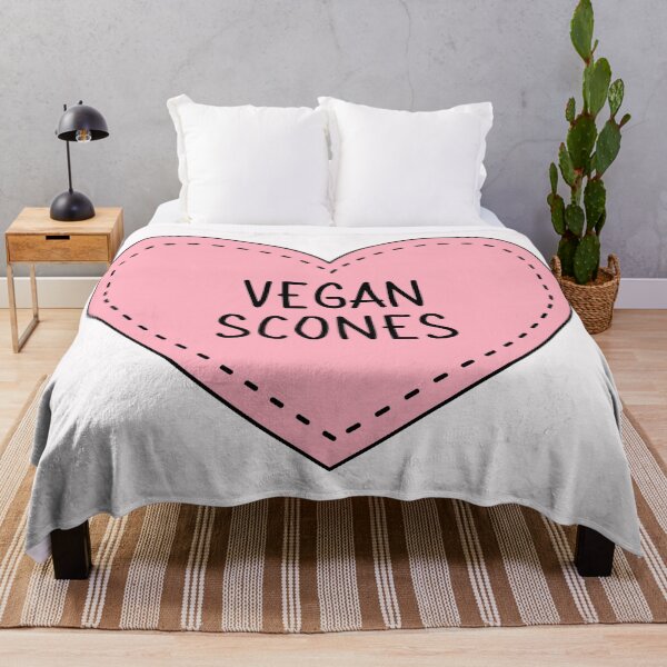 Item preview, Vegan Scones Cute Pink Cottagecore Heart British Food designed and sold by cashewdays.