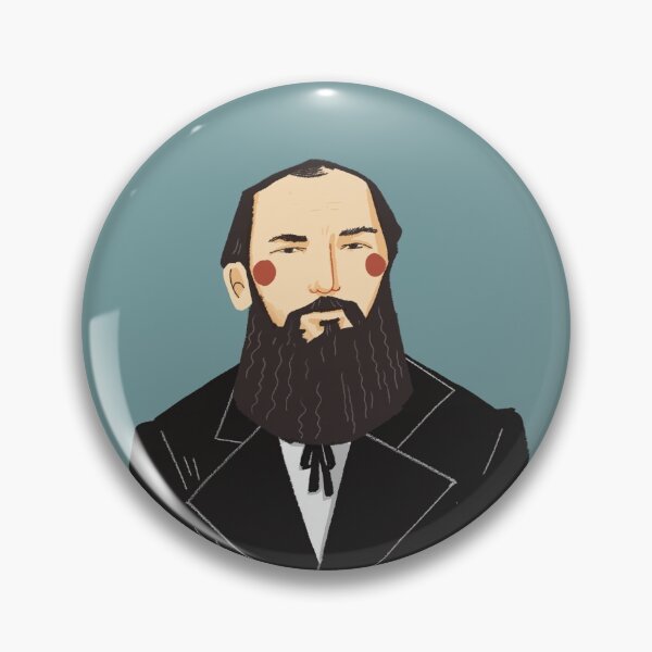 Item preview, Fedor Dostoevskij designed and sold by aetnensis.