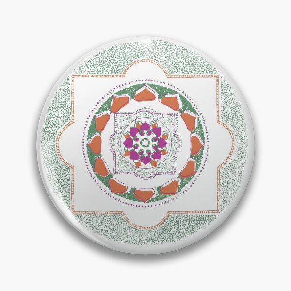 Item preview, Iyengar Yoga Mandala designed and sold by iyengaryogauk.