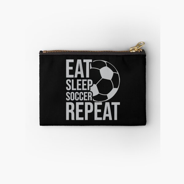 Item preview, Eat Sleep Soccer Repeat | Funny Football Quotes designed and sold by thecooltable.