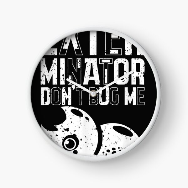 Item preview, Exterminator Pest Control Don't Bug Me Sarcastic Apparel T-Shirt designed and sold by CarlaWilkinson.