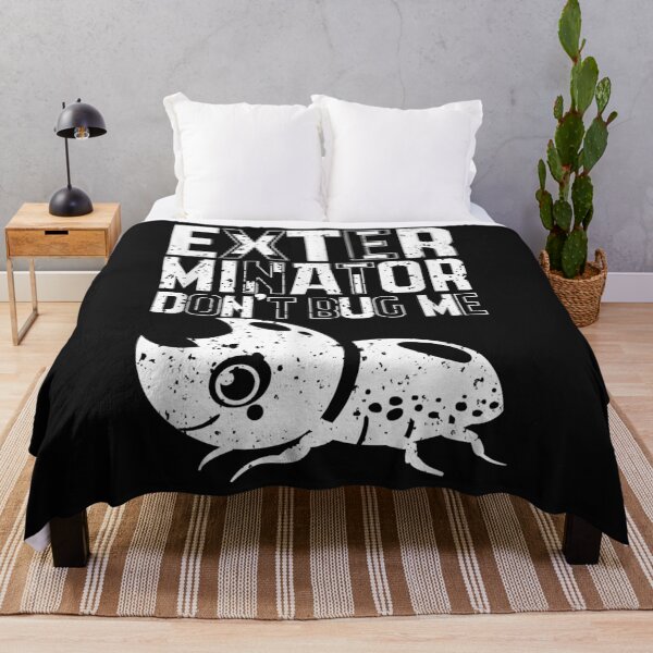 Item preview, Exterminator Pest Control Don't Bug Me Sarcastic Apparel T-Shirt designed and sold by CarlaWilkinson.