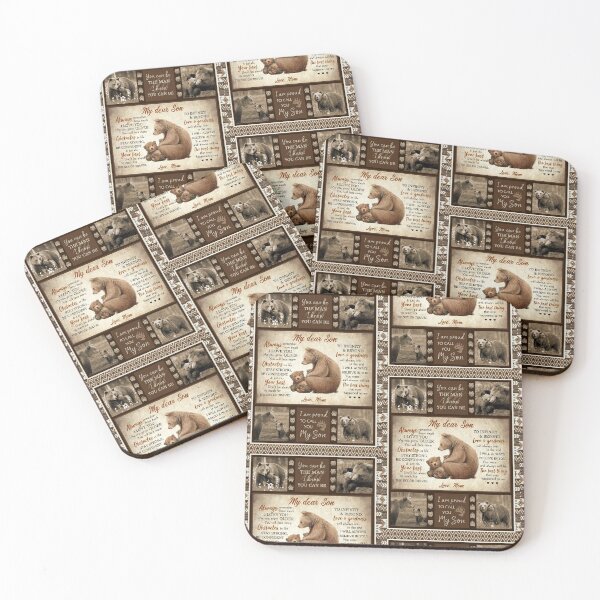 Item preview, Bear Mom Bear Son Blanket Graduation Birthday Family Support Gift Wild Animal Design designed and sold by tuanitus.