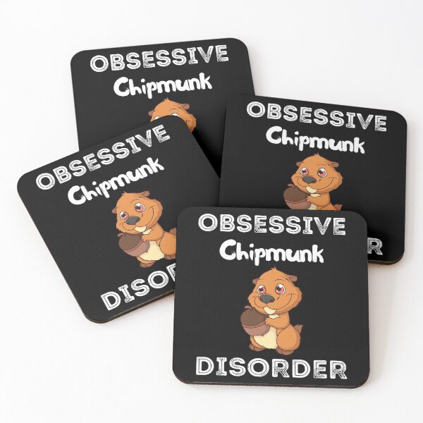 Item preview, Obsessive Chipmunk Disorder Shirt  designed and sold by zoonix.