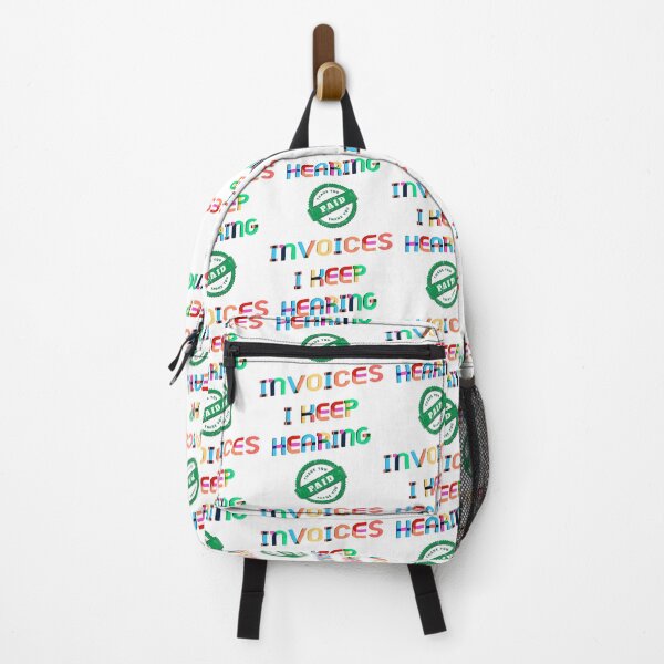 Item preview, I Keep Hearing Invoices Funny Accountant Colourful Design designed and sold by lordyswiss.
