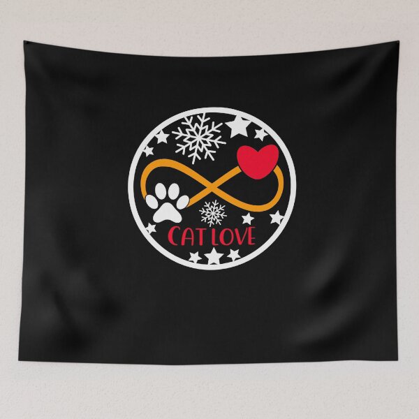 Item preview, Infinite Cats Love Winter Design designed and sold by Galaxy-Corner.