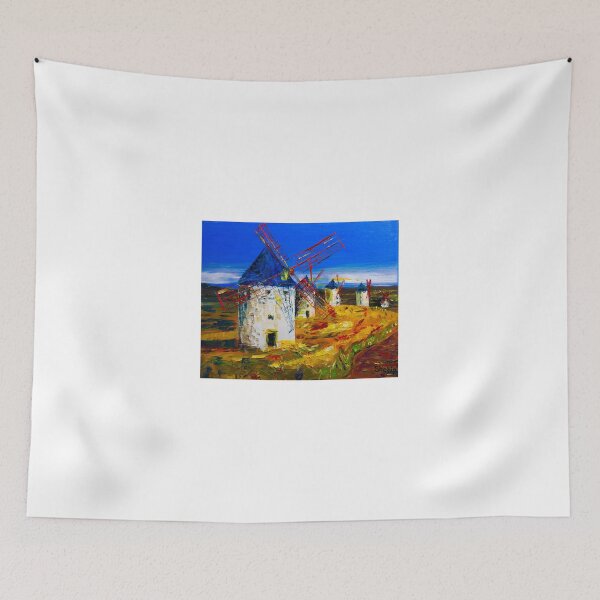 Item preview, Don Quijote Mills  designed and sold by Natalia_Shchip.