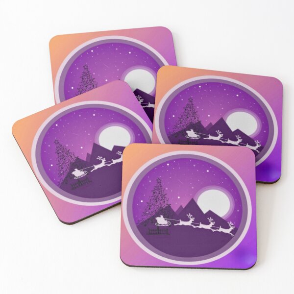 Item preview, Santa coming with Christmas gifts designed and sold by sunita75.