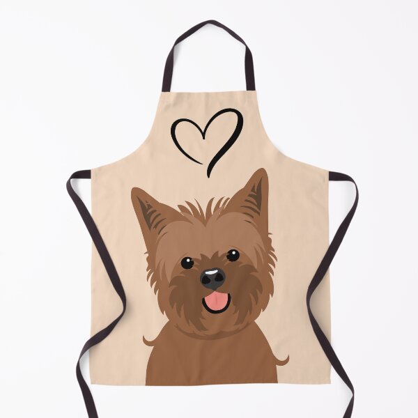 Item preview, LOVE Red Brown Cairn Terrier Dog designed and sold by Lulupainting.