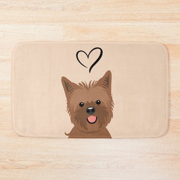 Item preview, LOVE Red Brown Cairn Terrier Dog designed and sold by Lulupainting.