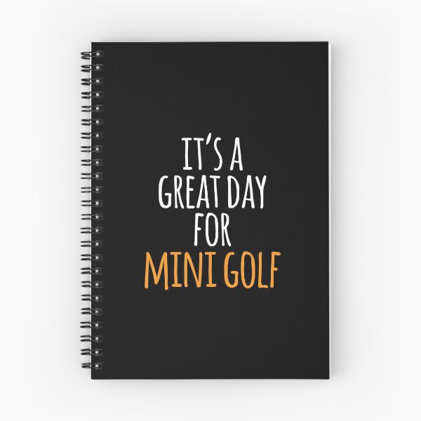 Item preview, It's a Great Day for Mini Golf designed and sold by kindxinn.