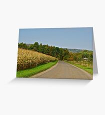 Corn field 1 Greeting Card
