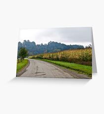 Corn field 2 Greeting Card