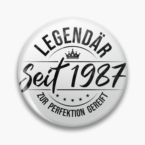 Aperçu de l'œuvre 1987 anniversaire rond autour de cadeau d'anniversaire idée cadeau cadeau dicton créée et vendue par BruSign.