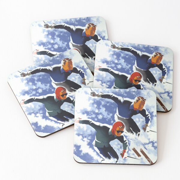 Item preview, Jantzen Vintage Skiing Travel Poster designed and sold by redoARTstore.
