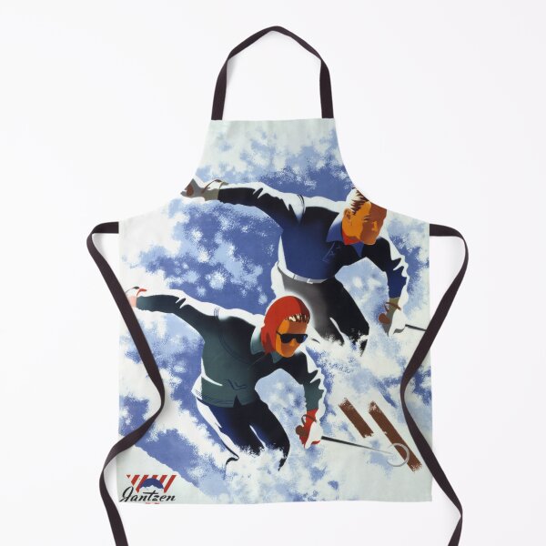 Item preview, Jantzen Vintage Skiing Travel Poster designed and sold by redoARTstore.