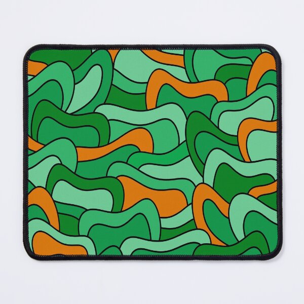 Item preview, Abstract pattern - orange and green. designed and sold by K.S ART.