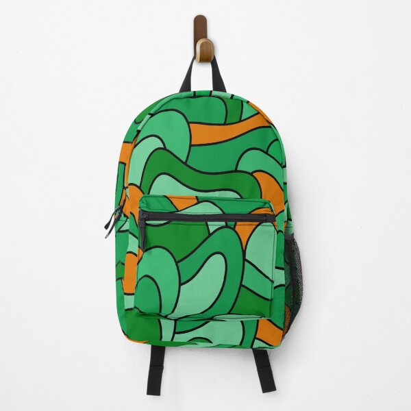 Item preview, Abstract pattern - orange and green. designed and sold by K.S ART.