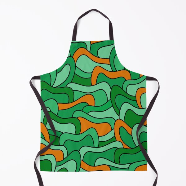 Item preview, Abstract pattern - orange and green. designed and sold by K.S ART.