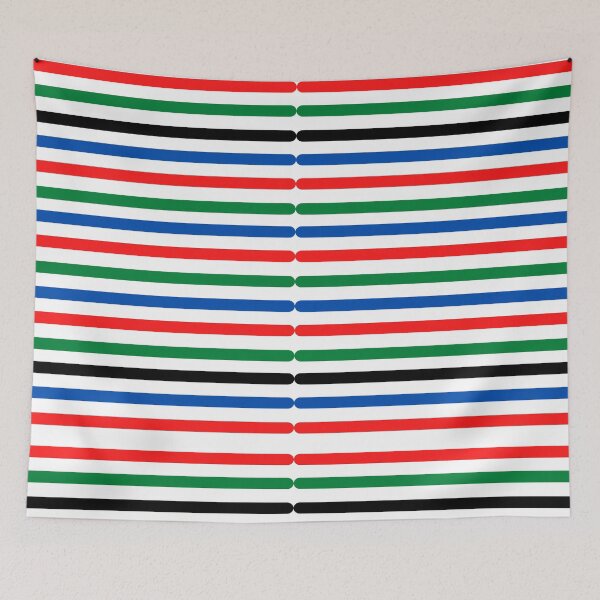Item preview, Harlequins Rugby Striped Classic Minimal Line Pattern designed and sold by SeemDev786.