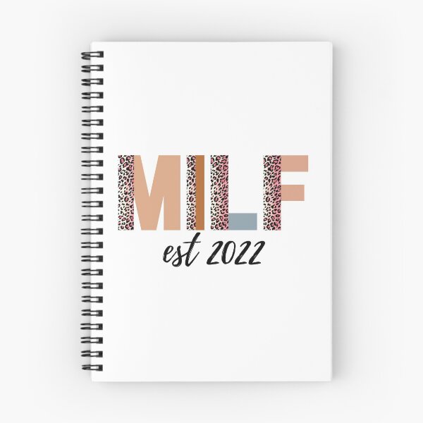 Item preview, MILF est 2022 (black text) - Mothers Day gift for current and future Moms designed and sold by CaitU.