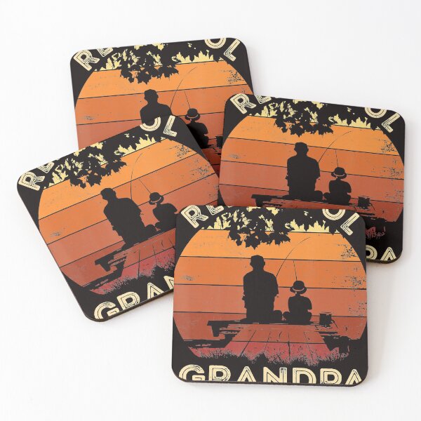 Item preview, Reel Cool Grandpa Fishing Vintage Funny Father's Day designed and sold by BrandyBare.