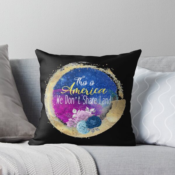 Item preview, This is America we don't share land logo poster designed and sold by BattleBedward.