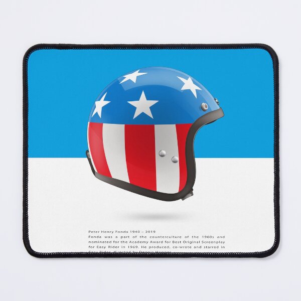 Item preview, Peter Fonda Helmet designed and sold by Theodor Decker.