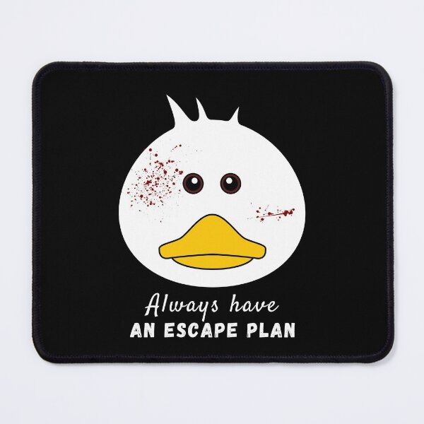 Item preview, Funny Goose Murder Always Have An Escape Plan designed and sold by uranus-art.