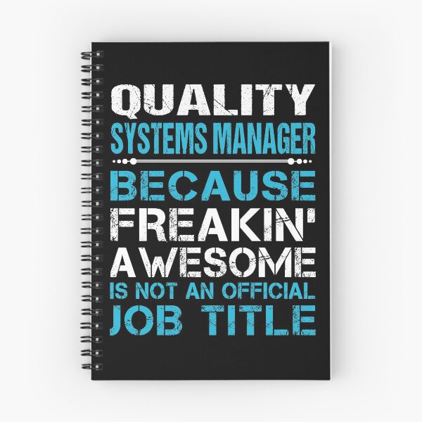 Item preview, Quality Systems Manager T Shirt - Freaking Awesome Job Gift Item Tee designed and sold by oetate4774.