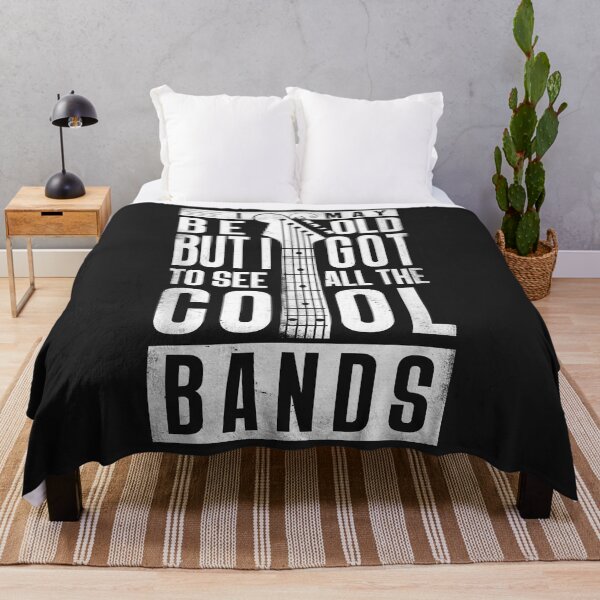Item preview, I May Be Old But I Got To See All The Cool Bands Rock Band designed and sold by DahlilaJo.