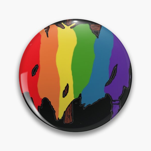 Item preview, Tattered Gay Pride Flag Classic designed and sold by DignaTineo.