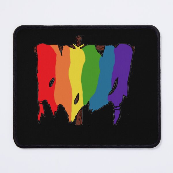 Item preview, Tattered Gay Pride Flag Classic designed and sold by DignaTineo.
