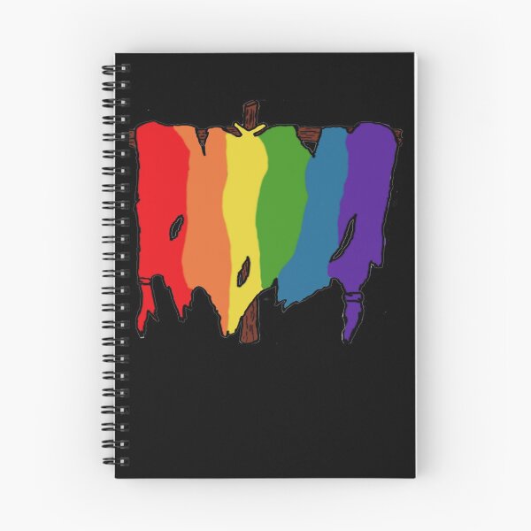 Item preview, Tattered Gay Pride Flag Classic designed and sold by DignaTineo.