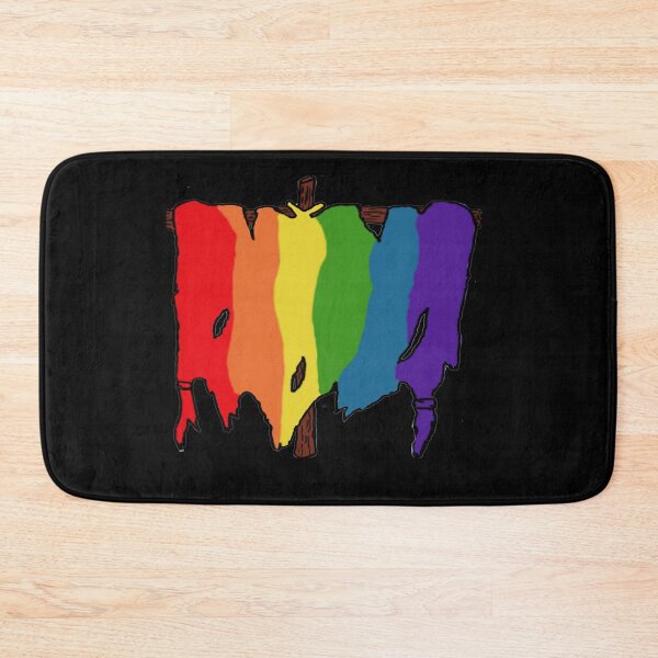 Item preview, Tattered Gay Pride Flag Classic designed and sold by DignaTineo.