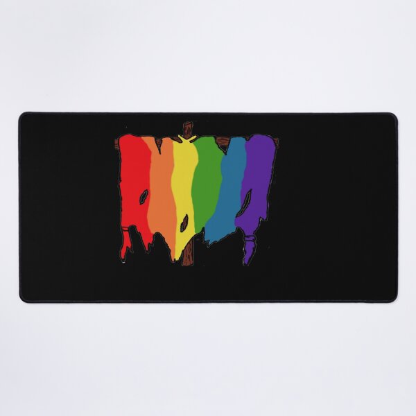Item preview, Tattered Gay Pride Flag Classic designed and sold by DignaTineo.