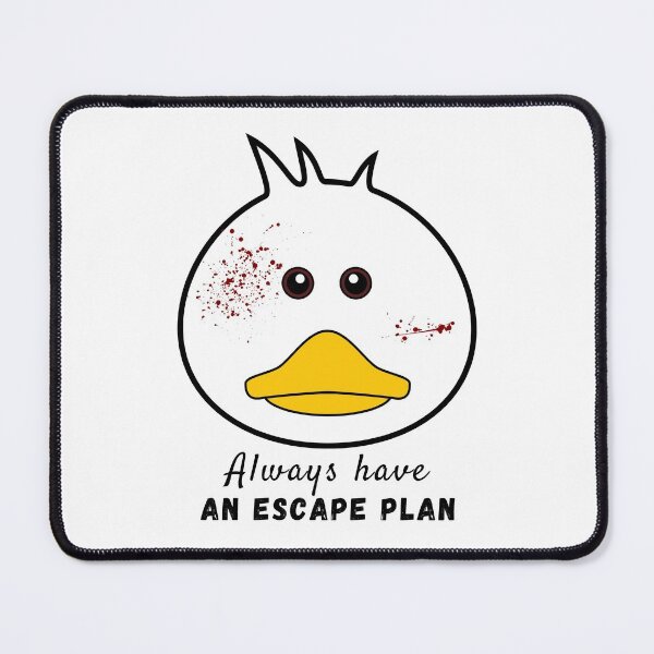 Item preview, Funny Goose Murder Always Have An Escape Plan designed and sold by uranus-art.