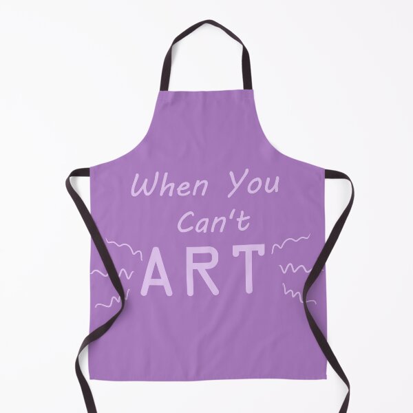 Item preview, When You Can't Art!! (lavender) designed and sold by -Solarly-.