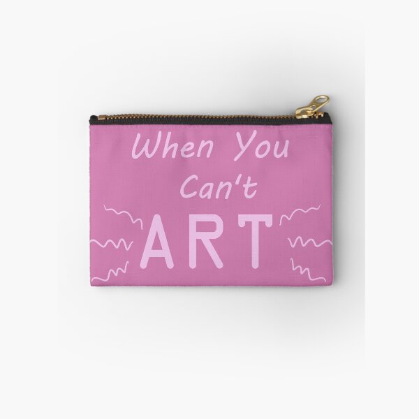 Item preview, When You Can't Art!! (light pink) designed and sold by -Solarly-.