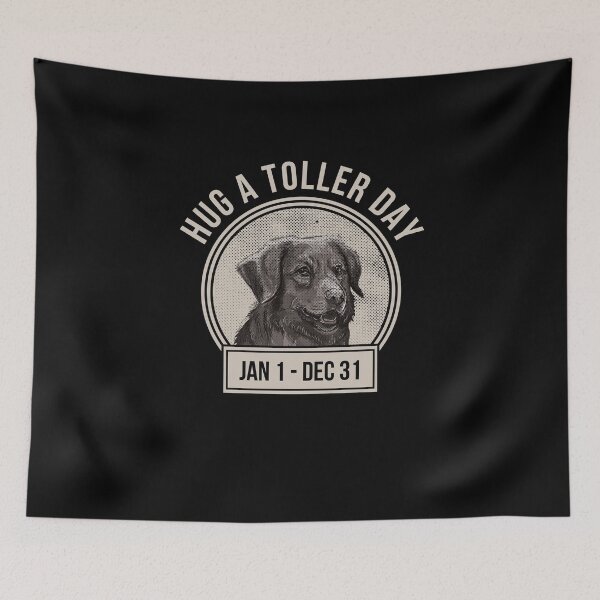 Item preview, Nova Scotia Duck Tolling Retriever NSDTR Hug a Toller  designed and sold by The Junto Shop.