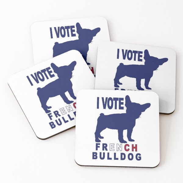 Item preview, I vote French bulldog designed and sold by FashionHeritage.